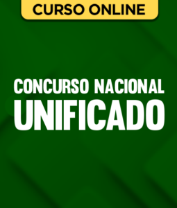 Curso Online Concurso Nacional Unificado Pdf S Videoaulas