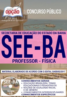 apostila concurso professor see ba