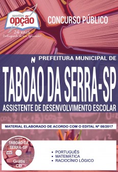 apostila concurso taboao da serra