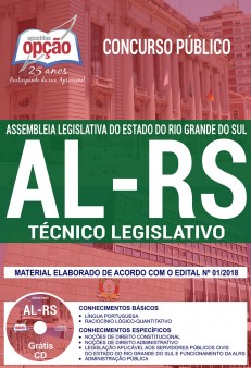 Download Apostila Assembleia Legislativa RS - Técnico Legislativo apostila AL RS 2018