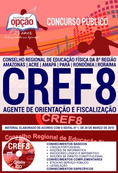 Download Apostila Concurso CREF 8 PDF apostila cref 8a regiao