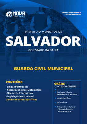 Apostila Concurso Guarda Municipal de Salvador