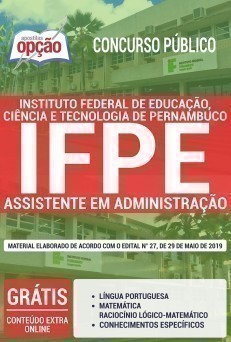 Apostila IFPE 2019 pdf