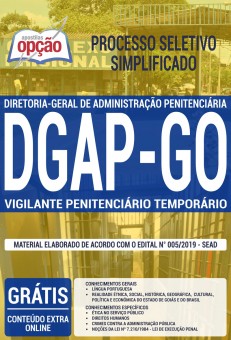 Apostila Vigilante Penitenciário Temporário