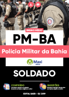Concurso PM-BA 2019