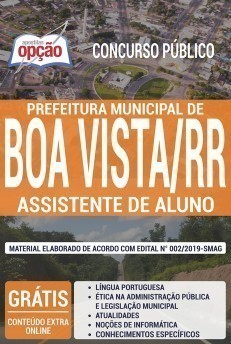 Apostila Prefeitura de Boa Vista 2019 2020