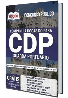 Baixar Apostila Concurso Companhia Docas do Pará