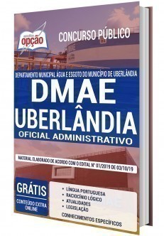 Baixar Apostila Concurso DMAE Uberlândia