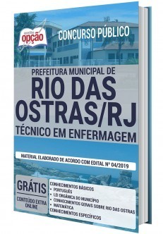 Apostila Técnico em Enfermagem Apostila Concurso Rio das Ostras