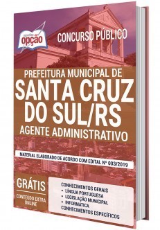Apostila Concurso Prefeitura de Santa Cruz do Sul 2020 PDF