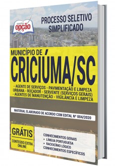 Concurso Prefeitura de Criciúma