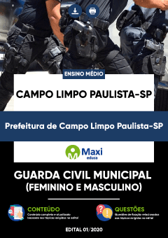 Concurso Prefeitura de Campo Lopo Paulista SP 2020