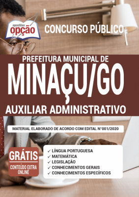Concurso Prefeitura de Minaçu GO 2020