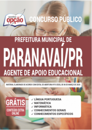 Concurso Prefeitura de Paranavaí PR 2020
