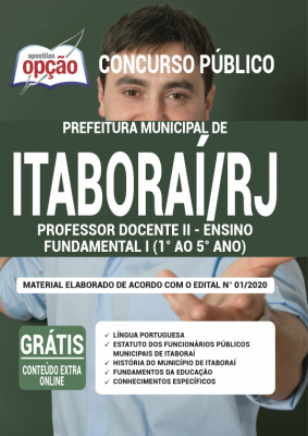 Concurso Prefeitura de Itaboraí RJ 2020