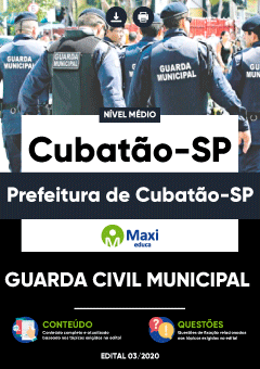 Concurso Prefeitura de Cubatão SP 2020