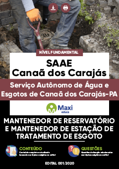 Concurso SAAE Canaã dos Carajás PA