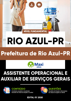 Concurso Prefeitura de Rio Azul PR 2020