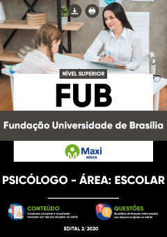 Concurso UNB FUB Universidade de Brasília 2020