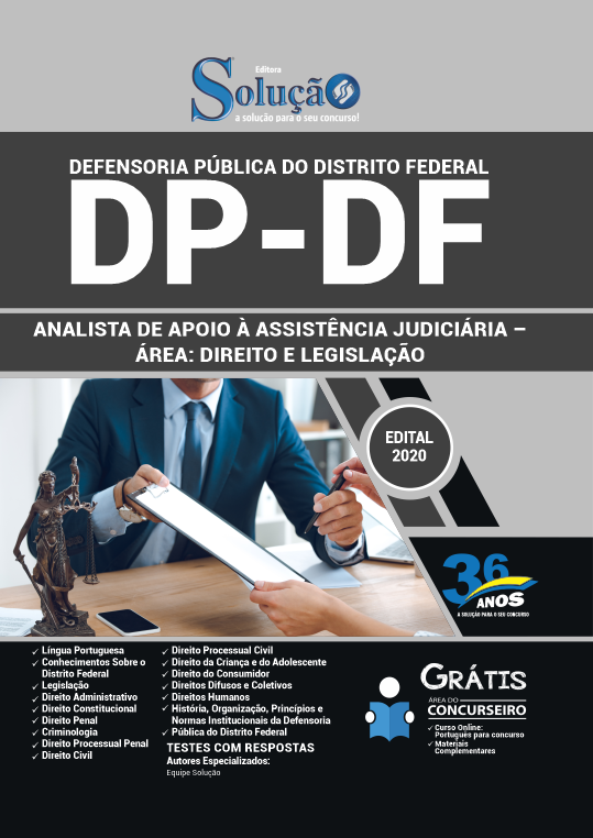 Concurso Defensoria Pública do DF 2020 DP-DF