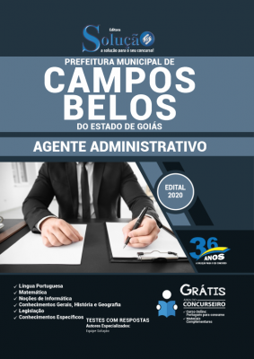 Concurso Prefeitura de Campos Belos GO 2020