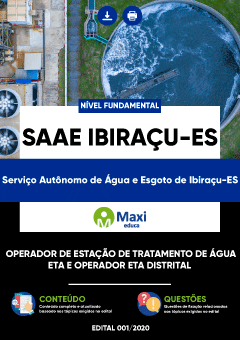 Concurso SAAE Ibiraçu ES 2020