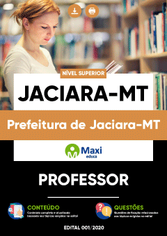 Concurso Prefeitura de Jaciara MT 2020