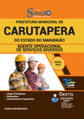 Concurso Prefeitura de Carutapera MA 2020