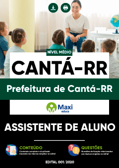 Concurso Prefeitura de Cantá RR 2020