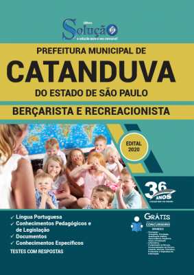 Concurso Prefeitura de Catanduva SP 2020