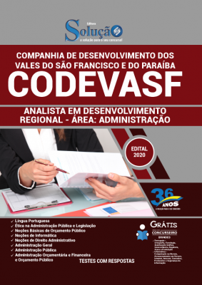 Concurso CODEVASF 2020 2021