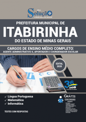 Concurso prefeitura de Itabirinha MG 2021