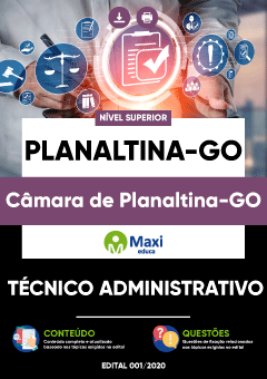 Concurso Câmara de Planaltina GO 2021