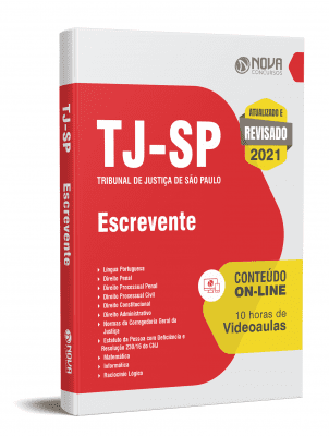 Concurso TJ-SP 2021 Escrevente