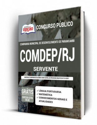 Concurso Comdep Paracambi RJ 2021