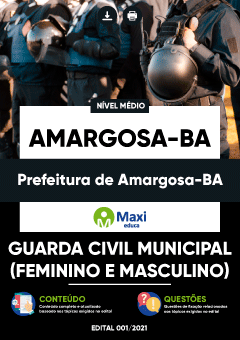 Concurso Prefeitura de Amargosa BA 2021