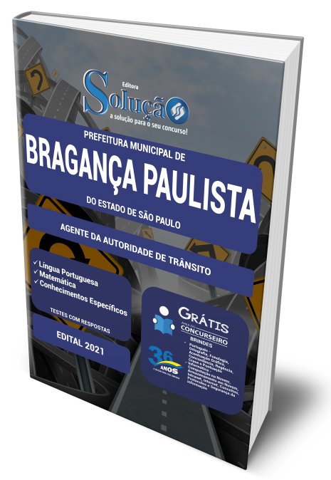 Concurso Prefeitura de Bragança Paulista SP 2021
