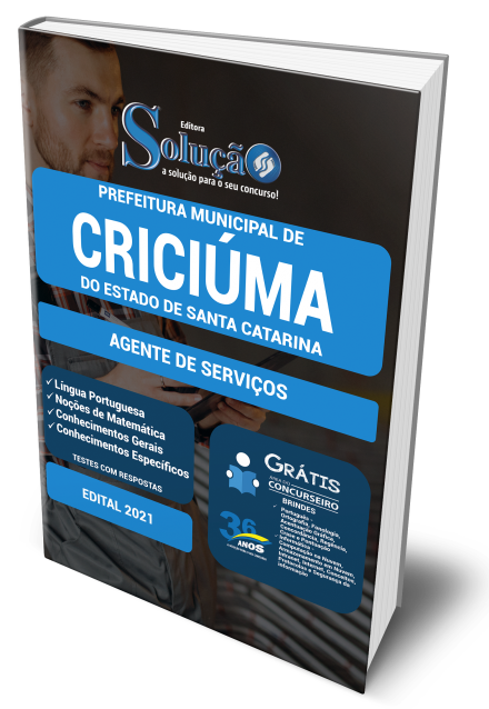 Concurso Prefeitura de Criciúma - SC 2021