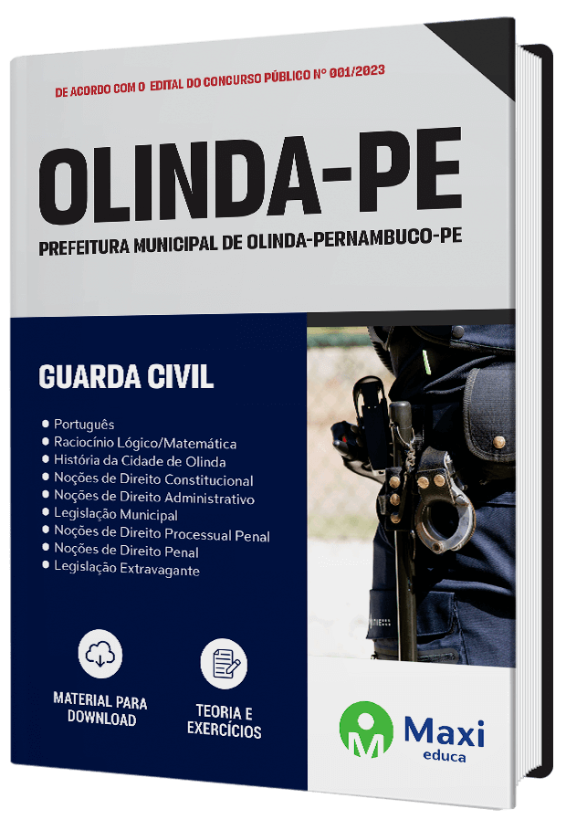 Concurso Prefeitura de Olinda - PE 2023