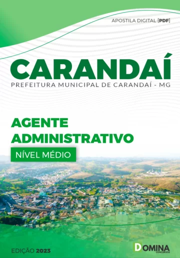 Concurso Prefeitura de Carandaí - MG 2023