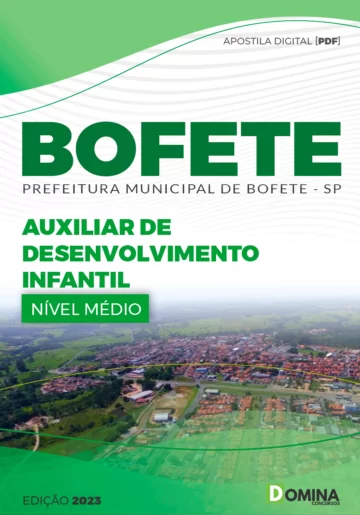 Concurso Prefeitura de Bofete - SP 2023