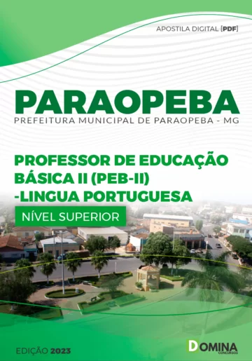 Concurso Prefeitura de Paraopeba - MG 2023
