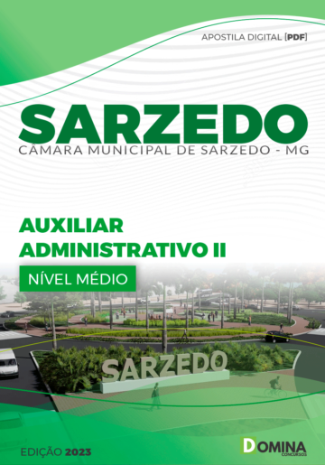 Concurso Câmara de Sarzedo - MG 2023