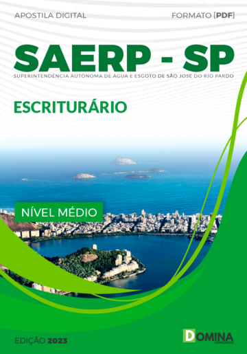 Concurso SAERP São José do Rio Pardo - SP 2023