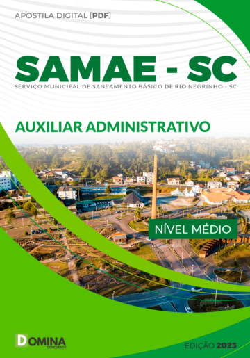 Concurso SAMAE Rio Negrinho - SC 2023