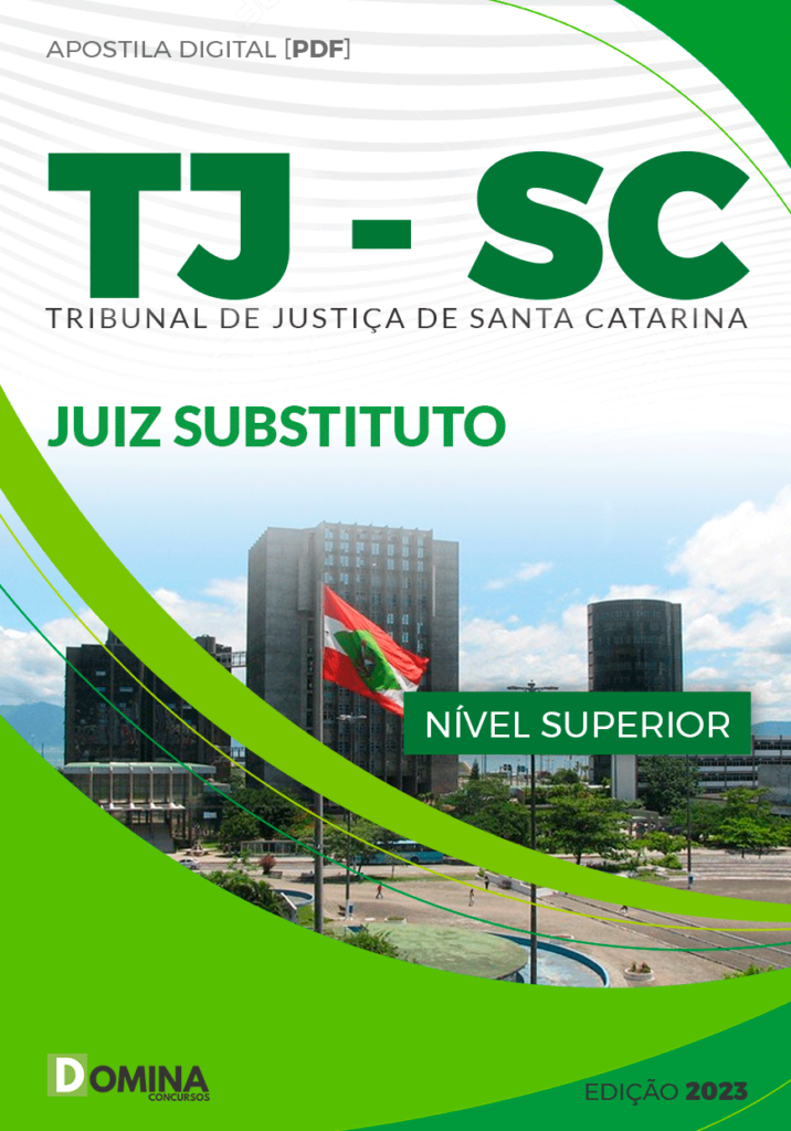 Concurso TJ - SC 2023 Juiz Substituto