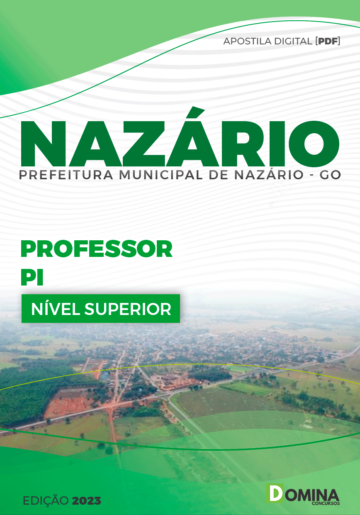 Concurso Prefeitura de Nazário - GO 2023