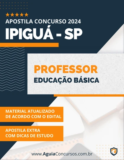 Concurso Prefeitura de Ipiguá - SP 2024