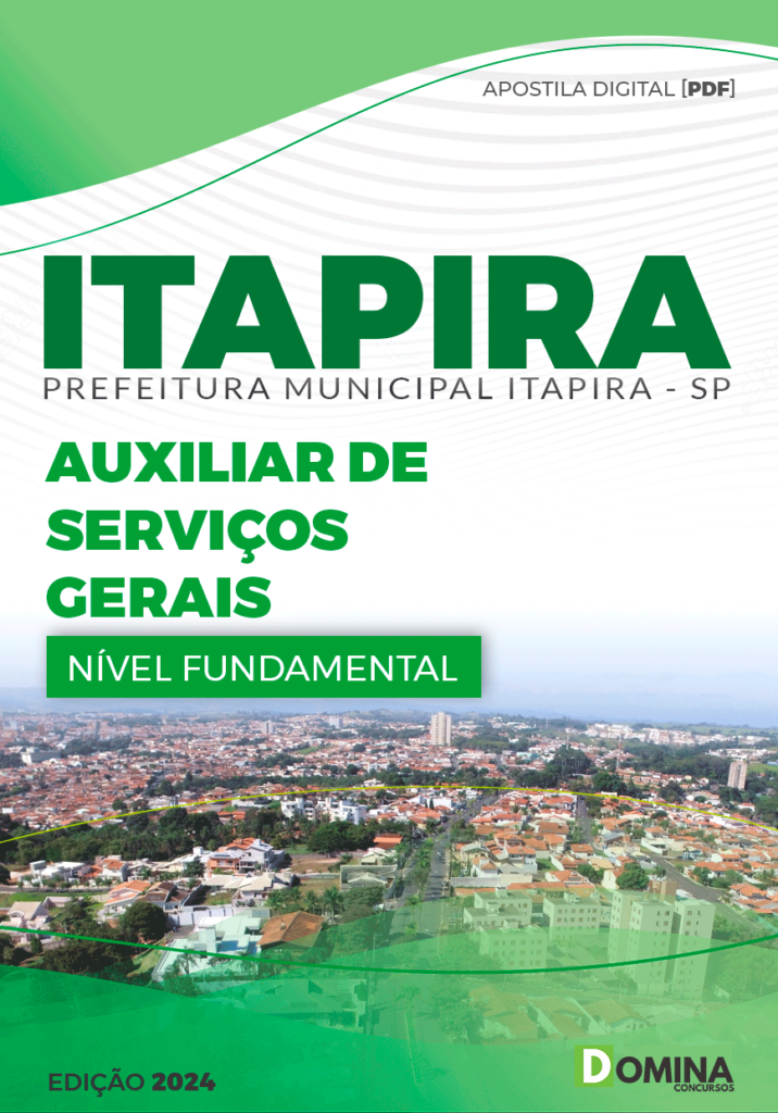 Concurso Prefeitura de Itapira - SP 2024