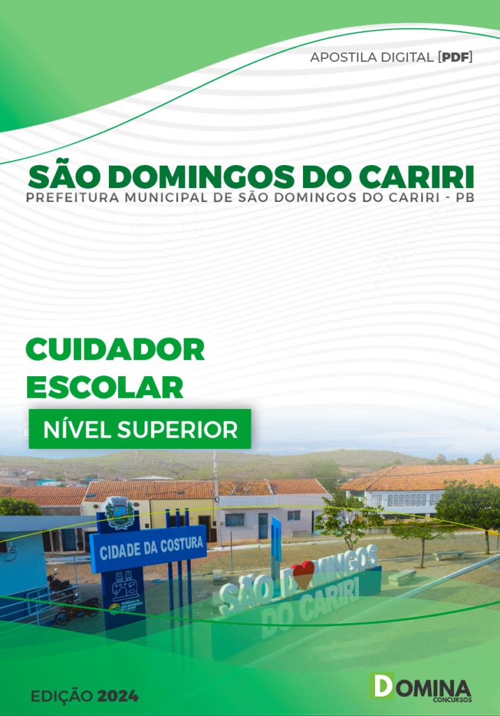 Concurso Prefeitura de São Domingos do Cariri - PB 2024